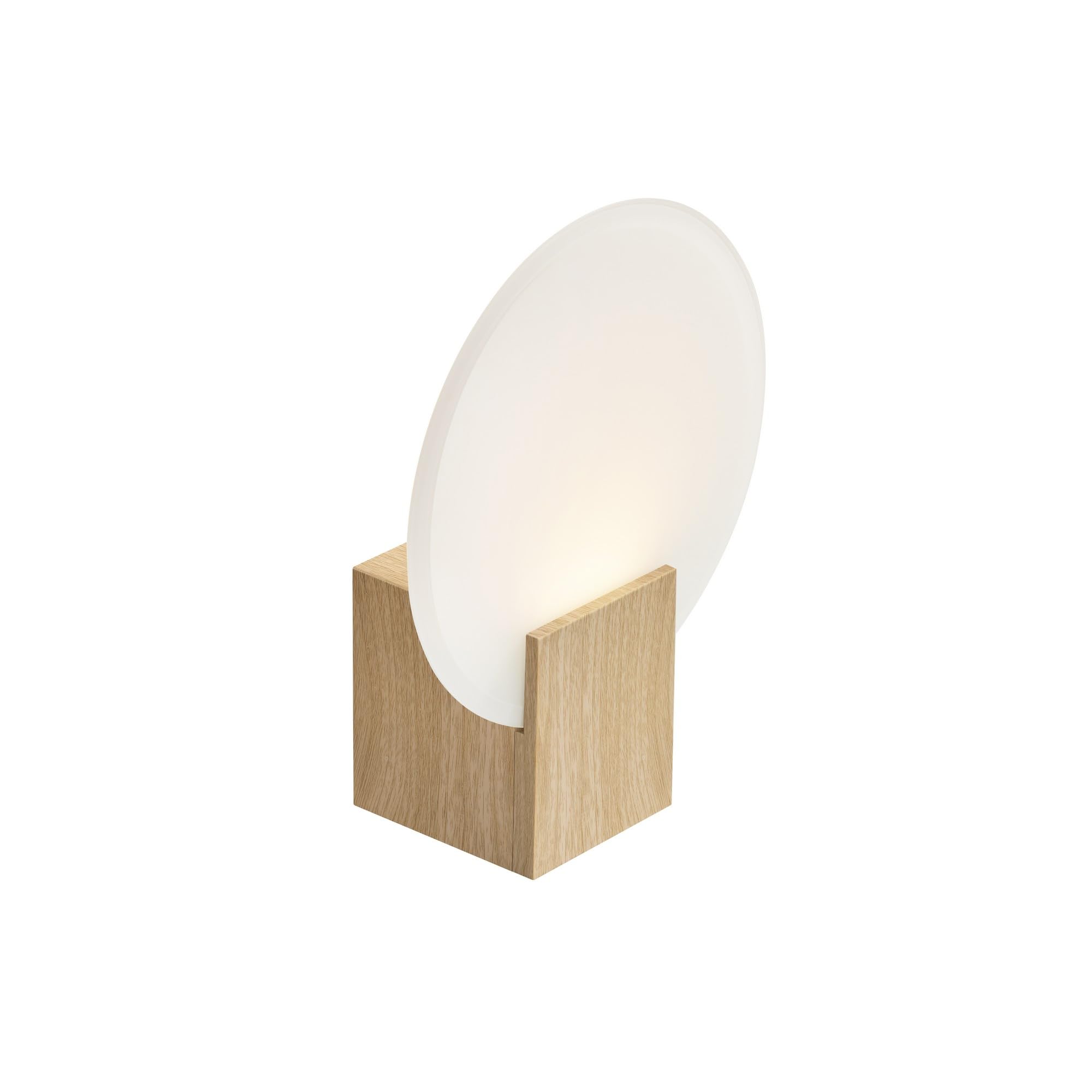 Nordlux Hester Integrated LED Wall Light - Brown - Wood