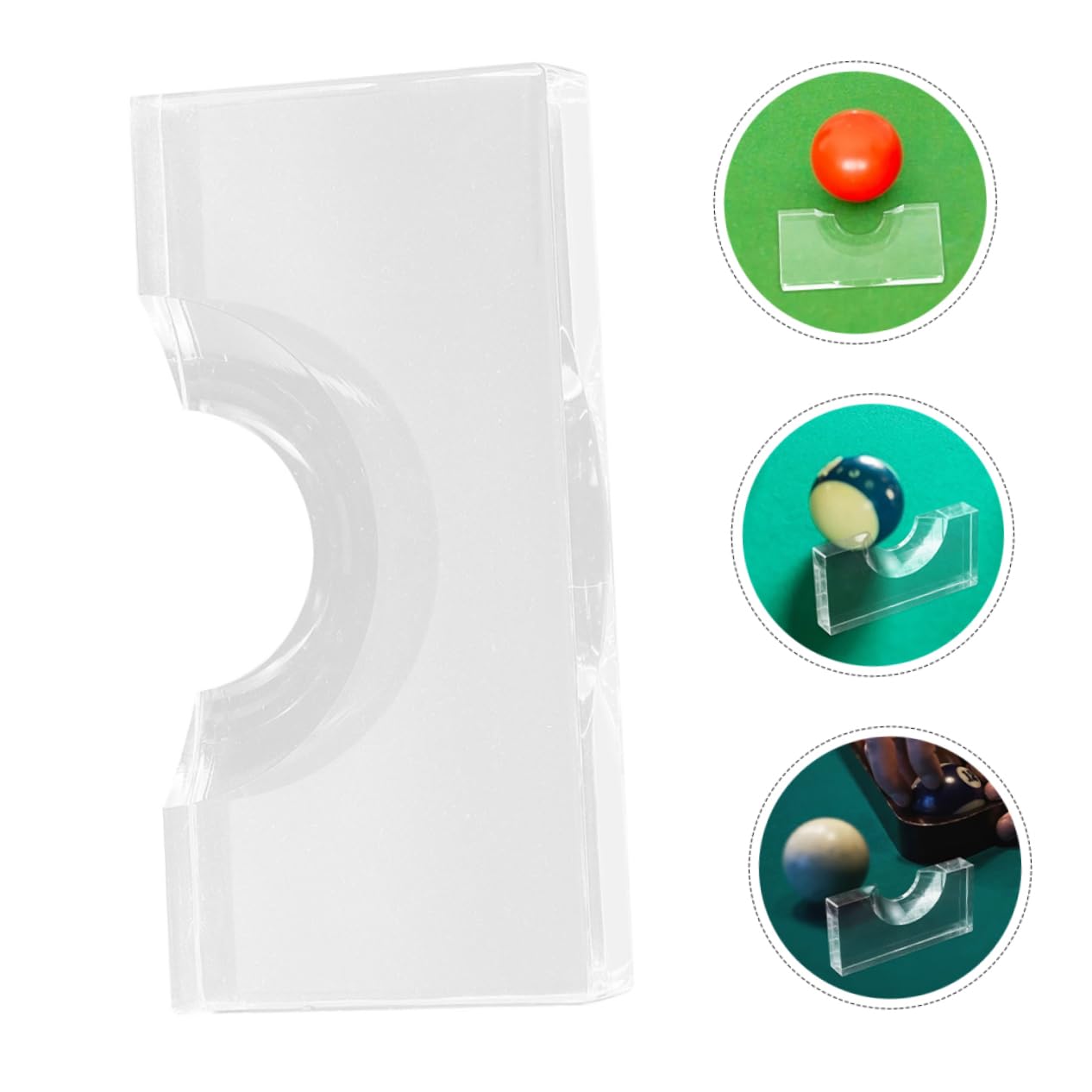 OSOLADY Pool Ball Placement Marker Snooker Ball Position Locator 2 Pack Billiards Accessory