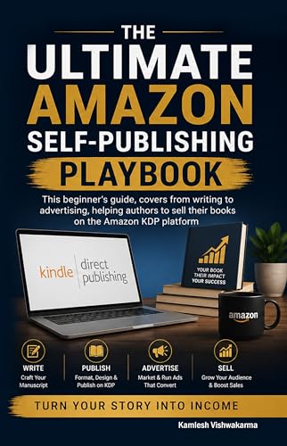 The Ultimate Amazon Self-Publishing Playbook: This beginner's guide, covers from writing to advertising, helping authors to sell their books on the Amazon ... Book Publishing & KDP Ads Mastery 1)