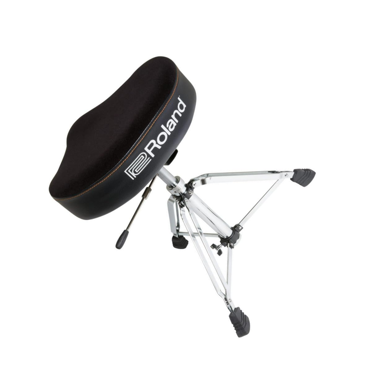Sgabello per Batteria Roland a Sella, con seduta in velours e base idraulica - RDT-SH