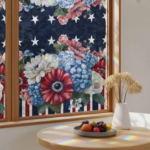 Vinilo adhesivo estático para ventana decorativo 23.6x59 in miniatura 1