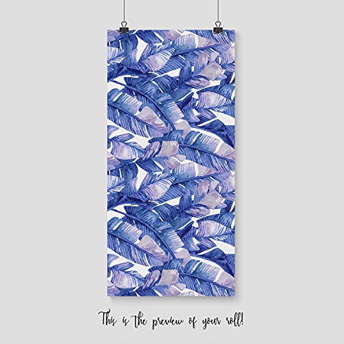Papier peint feuilles de banane pour habiller un grand mur blanc - 5