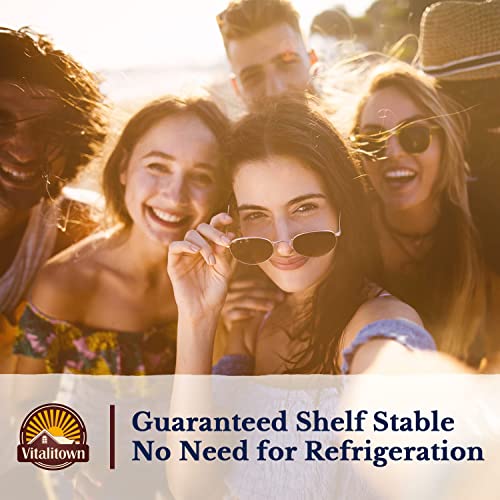 Vitalitown Probiotics + Prebiotics | 60 Billion Cfus 19 Strains | 60 Delayed Release Veg Caps | Shelf Stable, Stomach Acid & Bile Resistant | Digestive & Immune Support | Vegan, Non-Gmo, No Dairy #TOP3