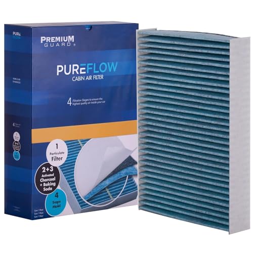 PureFlow Cabin Air Filter PC99052X | Fits 2015-2025 Nissan X-Trail, 2016-2024 Renault Koleos, 2022-2024 Logan, 2014-2020 Nissan Rogue, 2017-2022 Rogue Sport, 2017-2023 Qashqai