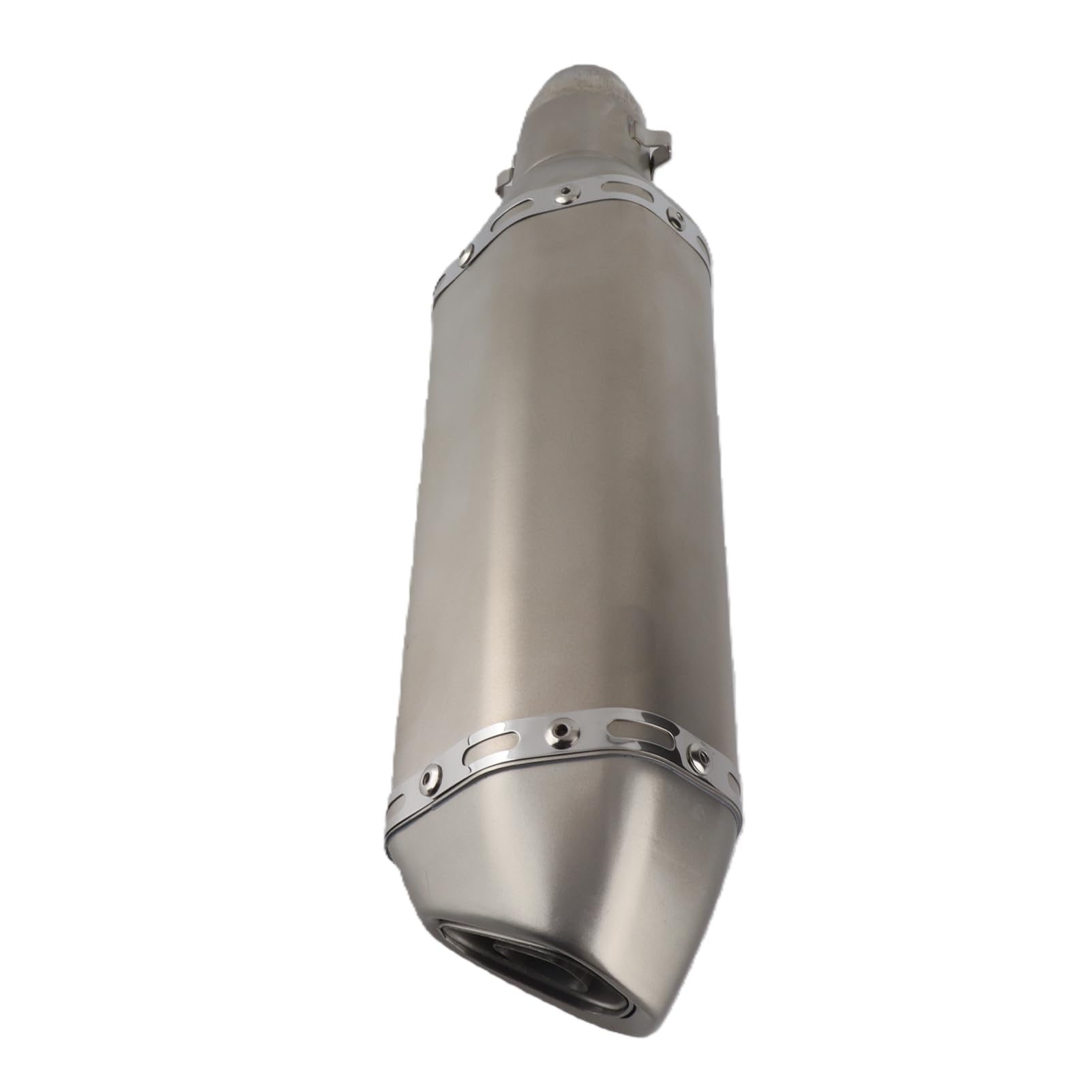 Motorrad-Schalldämpfer-Auspuffrohr Edelstahl Kohlefaser Universell 38-51 mm Rohre
