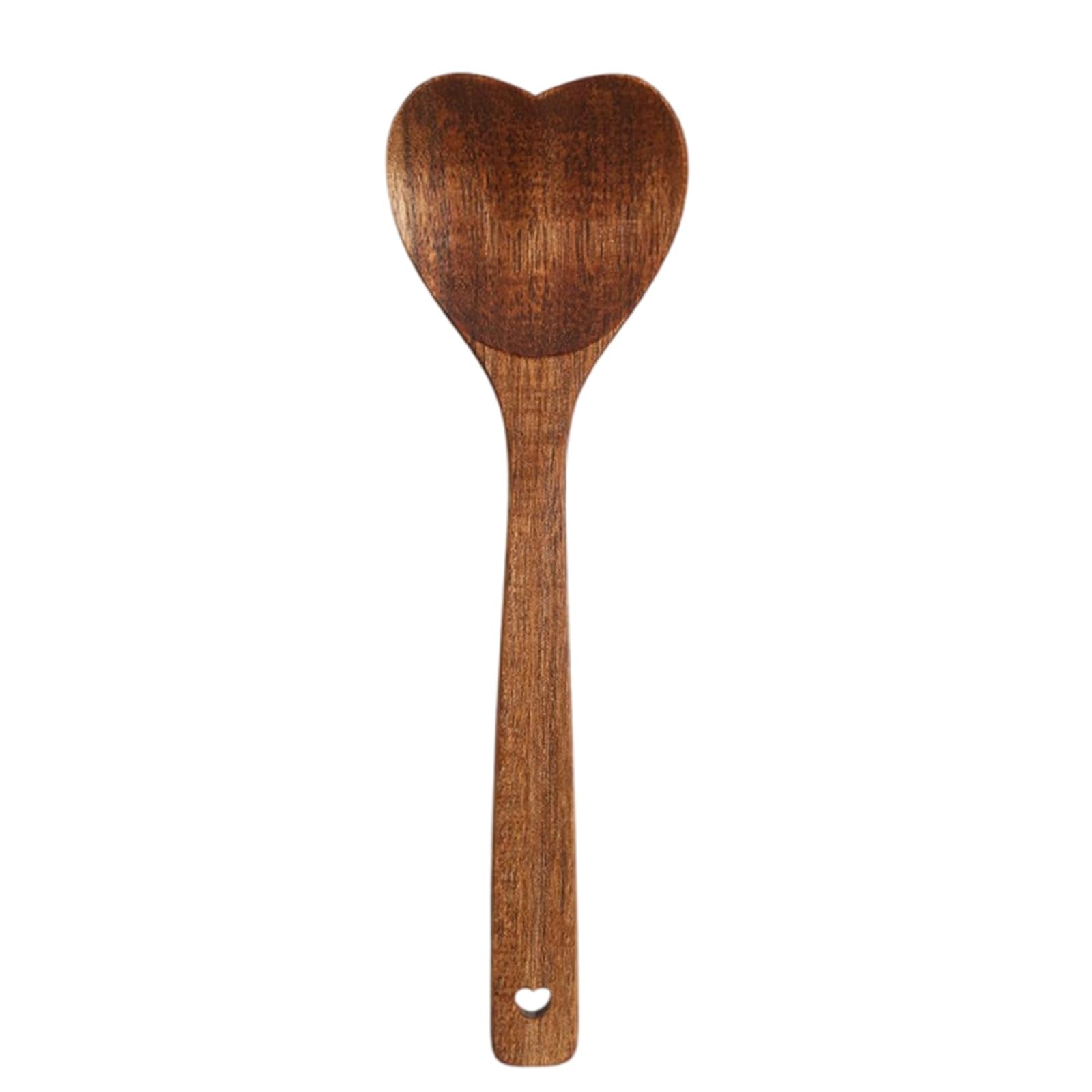 MICFENY Heart Shape Mixing Serving Spoon Long Handle Coffee Milk Teaspoon Mixing Spoons Kitchen Tableware Tool Enduring