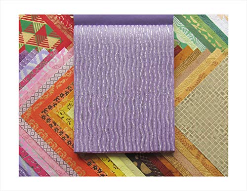 Paperhues Decorative Scrapbook Papers 8.5X11" Pad, 60 Sheets, Assorted Colors. #TOP7