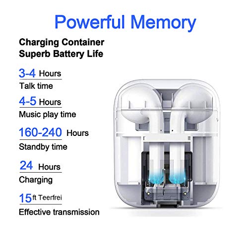 image for FatCat Wall Graphics Bluetooth 5.0 Wireless Earbuds Headsets Bluetooth