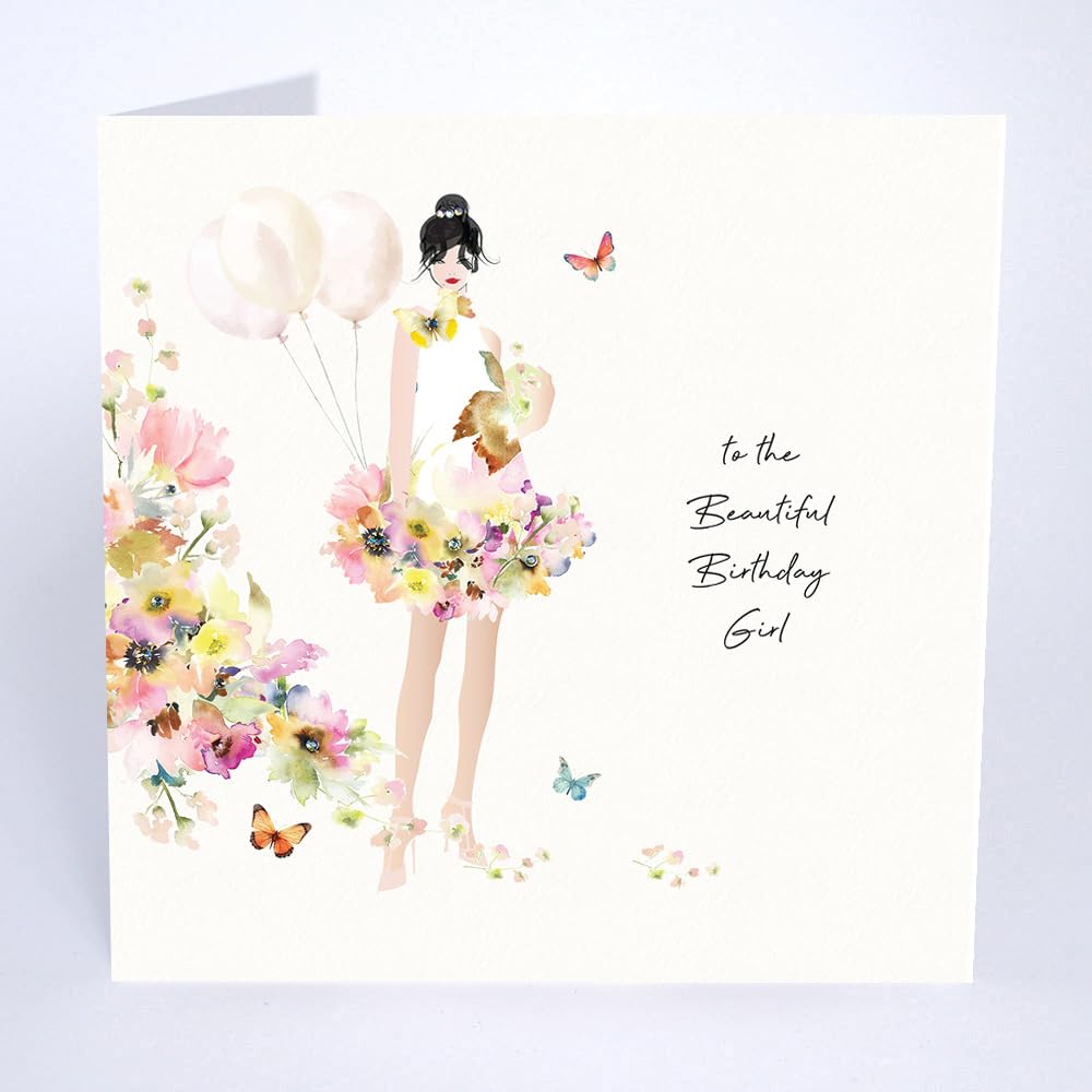 Five Dollar Shake - To the Beautiful Birthday Girl Greeting Card - 16 x 16 CM
