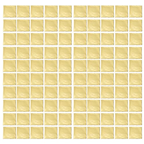 La mejor selección de Pan de oro Top 5. 41 100 Piezas Hojas de Pan de Oro, Papel de Pan de Oro de Imitación, Papel de Lámina de Oro Grande Plegable para Manualidades Doradas, Proyectos de Arte Y Bricolaje, Marcos de...