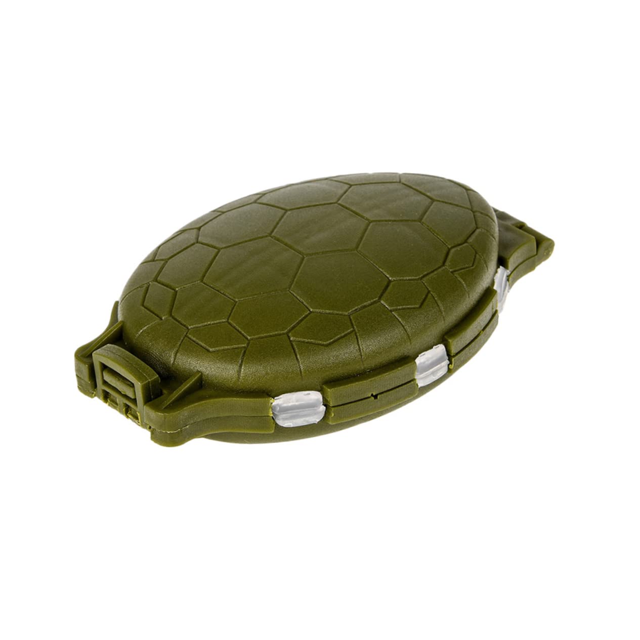 Sosoport Fishing Tools Box Lesuire Fish Tackle Kits Outdoor Activities Device Compartments Fishhook Organizer Animal Shape Fishhook Container Fishhook Grid Storage Organizer Fishing