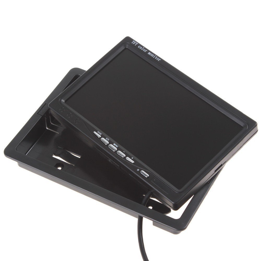 Amazon | 7インチオンダッシュモニター + 防水バックカメラセット 映像