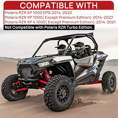 Image of Upgraded Brake Pads Compatible with Polaris RZR XP 1000 EPS 2022 2021 2020 2019 2018 2017 2016 2015 2014 & 2014-2021 RZR 1000 XP 4 Except Premium Edition 4 Sets Ceramic FA452 OE 1911228