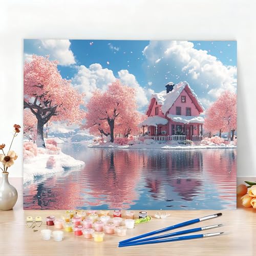 �y�C���g�o�C�i���o�[ ��l�p �� �y�C���g�o�C�i���o�[�Y �q���p ���S�Ҍ��� DIY �L�����o�X���G�L�b�g�A�N���� �G�̋�ƃu���V���t�����Ă��܂� ?�������G ���� �W�^���y�C���e�B���O ���� �� ���r���O���[�� �Q�� �f�R���[�V���� �����G�� 80x60