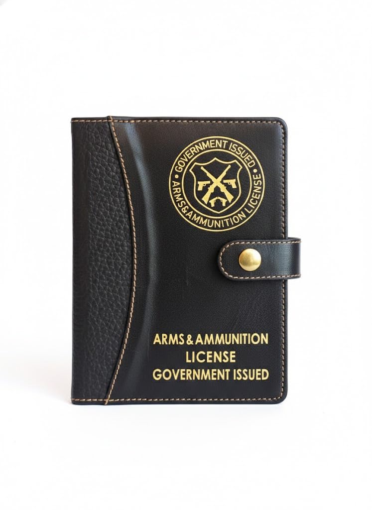 GunAlly Gun Arms Licence Holder Cover (Before Order Please Check Your Licence Cover Size Properly) (Big)