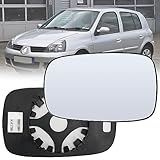 Material de alta calidad: el espejo retrovisor está hecho de ABS + vidrio.