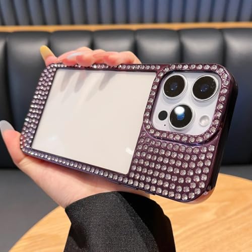 Coque iPhone 16 Pro Max violette étui photo pour vos soirées