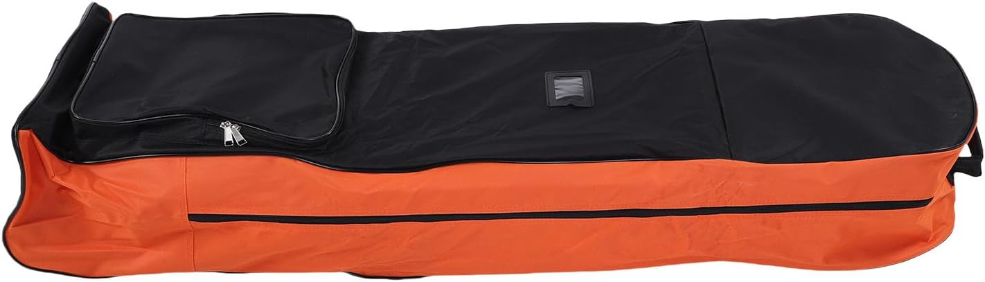 SUNGOOYUE Golf Travel Bag Polyester Foldable Golf Club Cover with Wheels 14.17x8.66x52.36in for Airline Travel Men Accessories