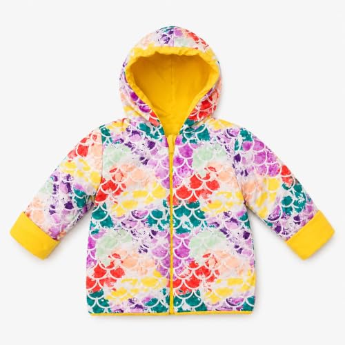 Image of Appukids Full Sleeves Animals Printed Reversible Jacket for Baby Boys Girls Cotton 2 In 1 winter Jacket