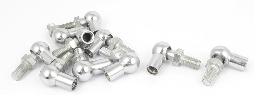 sourcingmap Rod End Ball Bearing with Stud, Right-Hand Female Thread M8x1.25mm and Right-Hand Male Thread M8x1.25mm