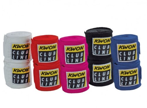 Club LINE Boxbandagen elastisch in 5 Farben (rot) 1 Club LINE Boxbandagen elastisch in 5 Farben (rot)