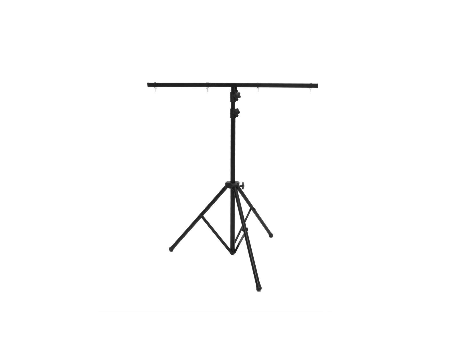 EUROLITE Trépied en acier A2 | Trépied d'éclairage avec barre transversale, charge maximale 14 kg, hauteur maximale 260 cm