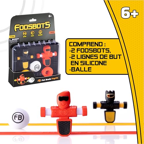 Jeu d'ambiance Tomy Pack de 2 FoosBots Modèle aléatoire - vue 7