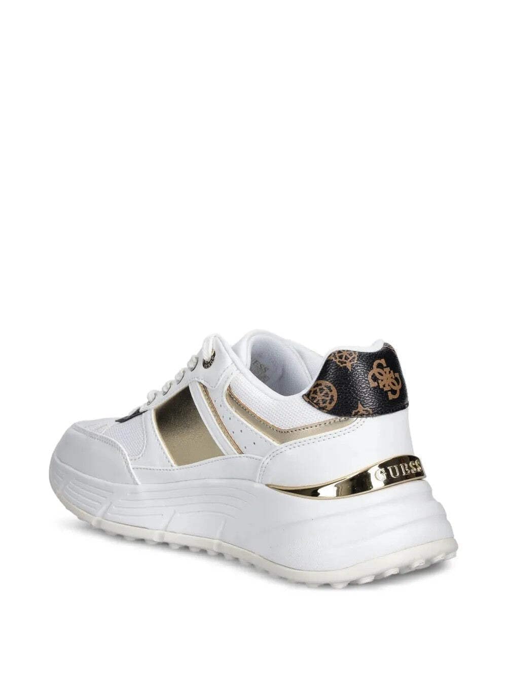 GUESS Sneaker Donna Fonzi Runner White D26GU05 FLTFONFAB12 Taglia Scarpa: 37