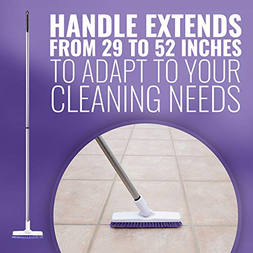 Fuller Brush Tile Grout E-Z Scrubber Complete - Lightweight Multipurpose Power Surface Scrubber & Cleaner Brush - Perfect For Cleaning Hard To Reach Areas #TOP6