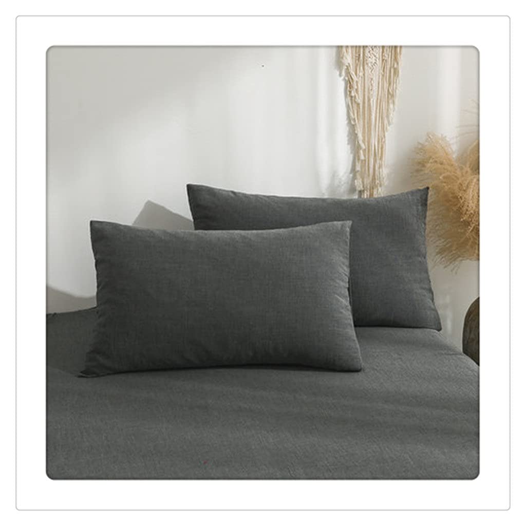 Cotton Color Small Fresh Fashion Pillow Case Standard Size Household Bed Bedding(Style G)