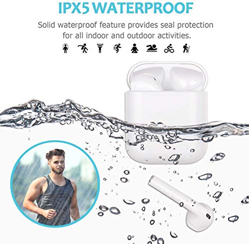 image for FatCat Wall Graphics Bluetooth 5.0 Wireless Earbuds Headsets Bluetooth