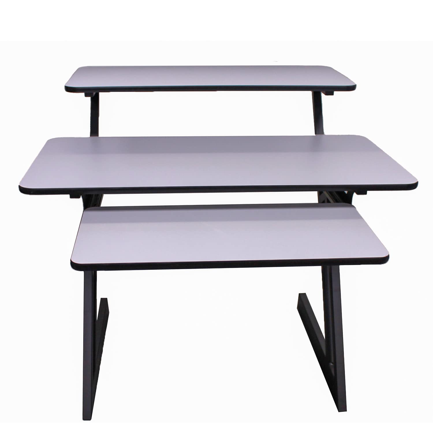 3 Tier Home Studio Workstation Desk