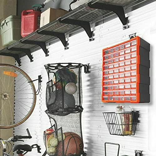 60pcs Multi Drawer Parts Storage Cabinet Unit Organiser, Small Parts Tools Cabinets for Workshop Garage, Plastic DIY Storage Bin Rack Screws Parts Tool Craft Box Rack - Image 4