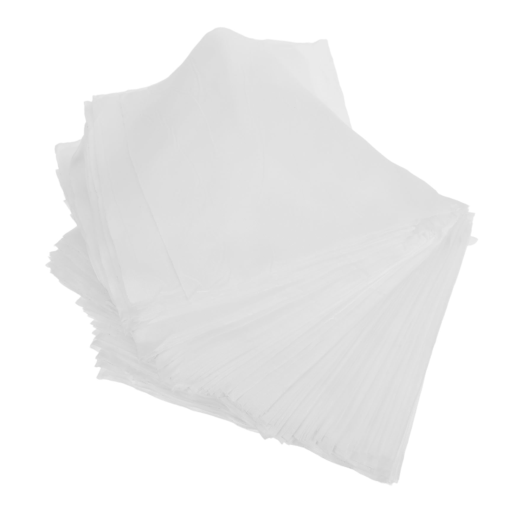 Paños de Limpieza Antiestáticos de Microfibra 6x6 Pulgadas, 100 Piezas | Lentes de Cámara y Superficies Delicadas Color Blanco Poliéster Uso en Montaje de Computadoras E Industria