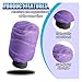 Car Gear Shift Knob Cover, Universal Automotive Gear Lever Handle Protector Cover, Vehicle Stick Shifter Cover Car Interior Decoration Accessories for Most Cars, SUVs, Trucks (Purple)