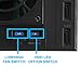 Kingwin Hard Drive Enclosure for Computer PC Case Internal 5 Bay Hot Swap for 3.5” HDD SSD, SATA Backplane Aluminum Trayless Mobile Rack, Support SATA I/II/III & SAS I/II 6 Gbps Performance