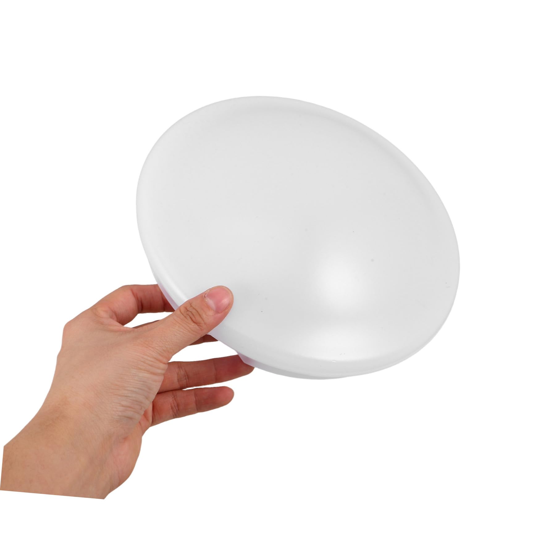 Cubierta de Repuesto para Ventilador de Techo, Pantalla Acrílica Transparente de 19 Cm de Diámetro y 1.5 Cm de Altura, Tulipa para Lámpara de Ventilador en Dormitorio, Sala