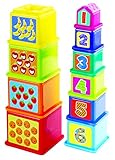 Play Kids Animal Stick & Stack Blocks Toy Eco-Friendly & Non-Toxic Early Childhood Development Toys for Fine Motor Skills Just Perfect for Your Little One 12 Months & Older