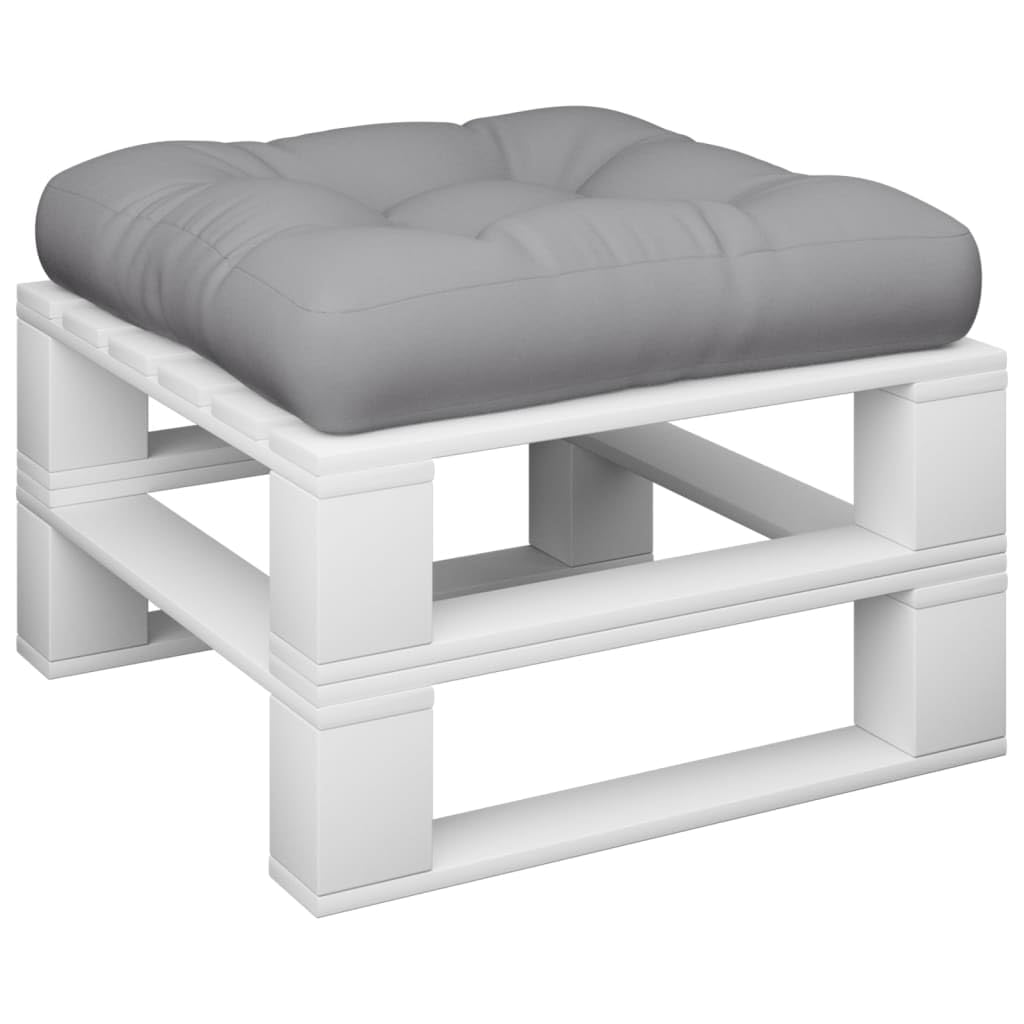 Cojines para palés de exterior de 58 x 58 x 10 cm, almohadillas de asiento de tela suave para palés europeos, ideales para muebles de jardín y patio, solución de asiento cómoda