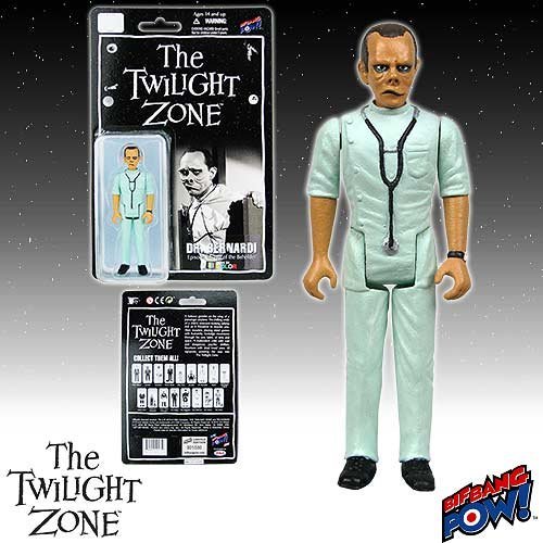 Bif Bang Pow! The Twilight Zone Doctor 3 3/4-Inch Action Figure in Green