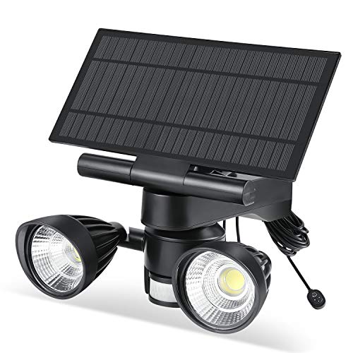 Wasserstein Floodlight, Solar Panel Charger, Motion Activated, Compatible with Arlo Ultra/Ultra 2, Arlo Pro 3/Pro 4 Only (Black) (NOT Compatible with Arlo Essential Spotlight)