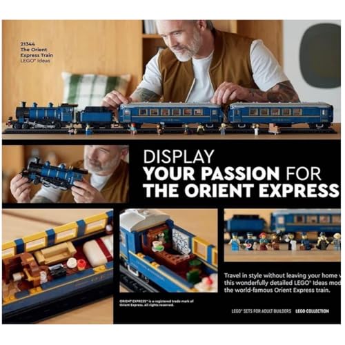 Image of LEGO Ideas 21344 - The Orient Express Train