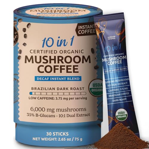 MATCHA DNA ShroomDNA Decaf Mushroom Coffee
