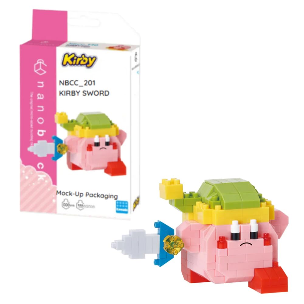 nanoblock Kirby – Kirby Sword – zestaw konstrukcyjny z serii Character Collection