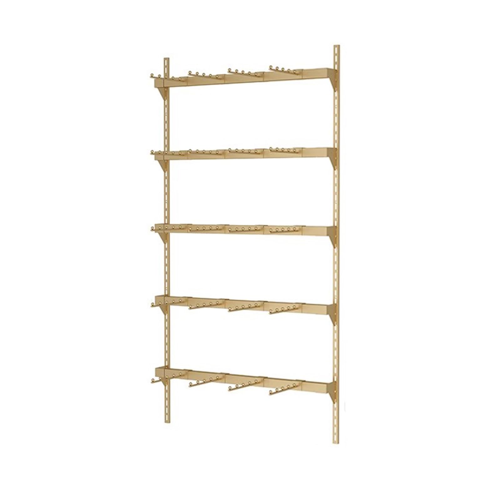 DETMOL Wall-mounted underwear display stand, lingerie display stand for retail stores and boutiques, bra display stand for clothing stores and weekly markets