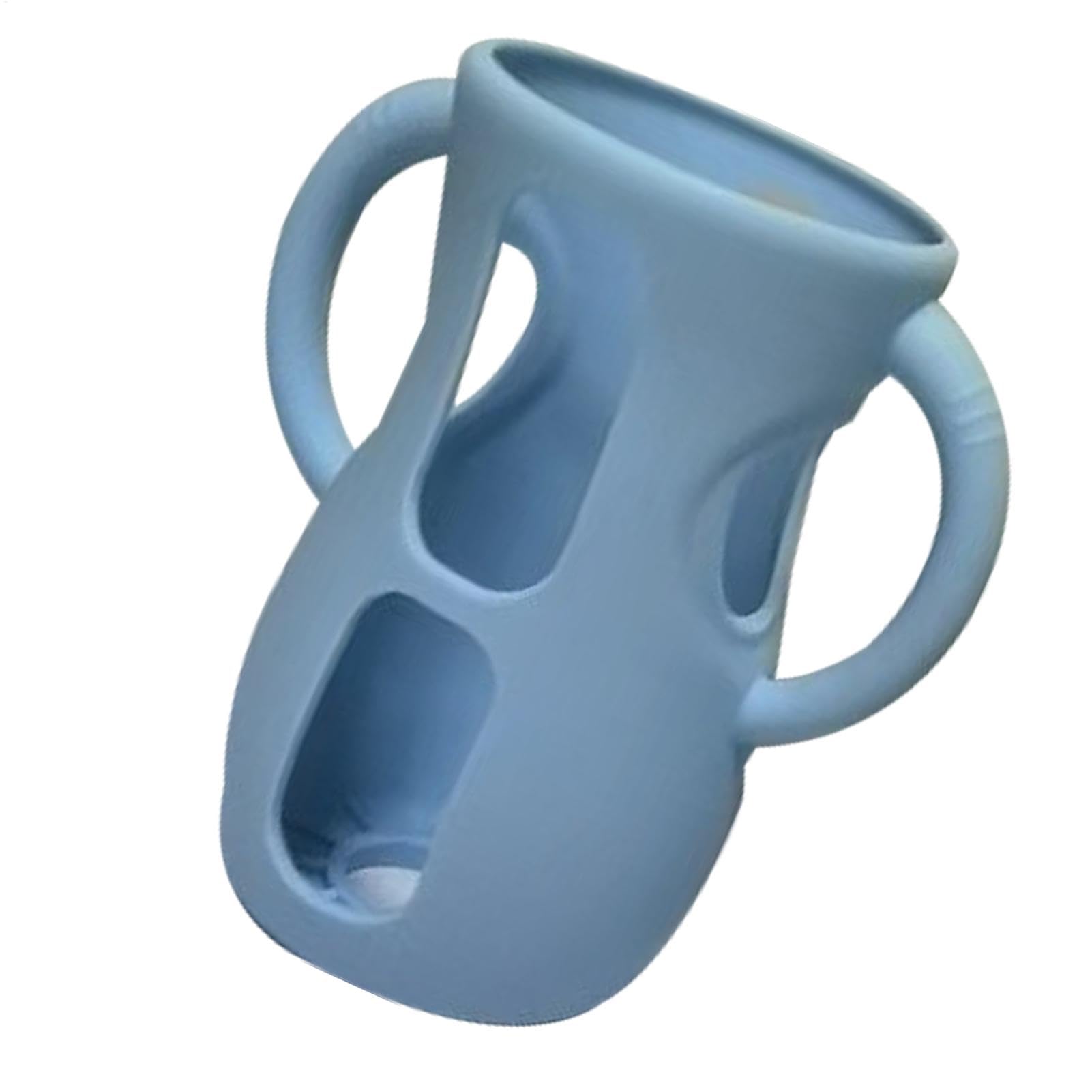 Glas-Babyflaschen-Silikonhülle, Silikon-Flaschenhülle für Glasflaschen | Stillflaschenhülle mit Griffen - Bruchsicherer Flaschenhalter, sturzsichere und stoßfeste Hülle, spülmaschinenfest