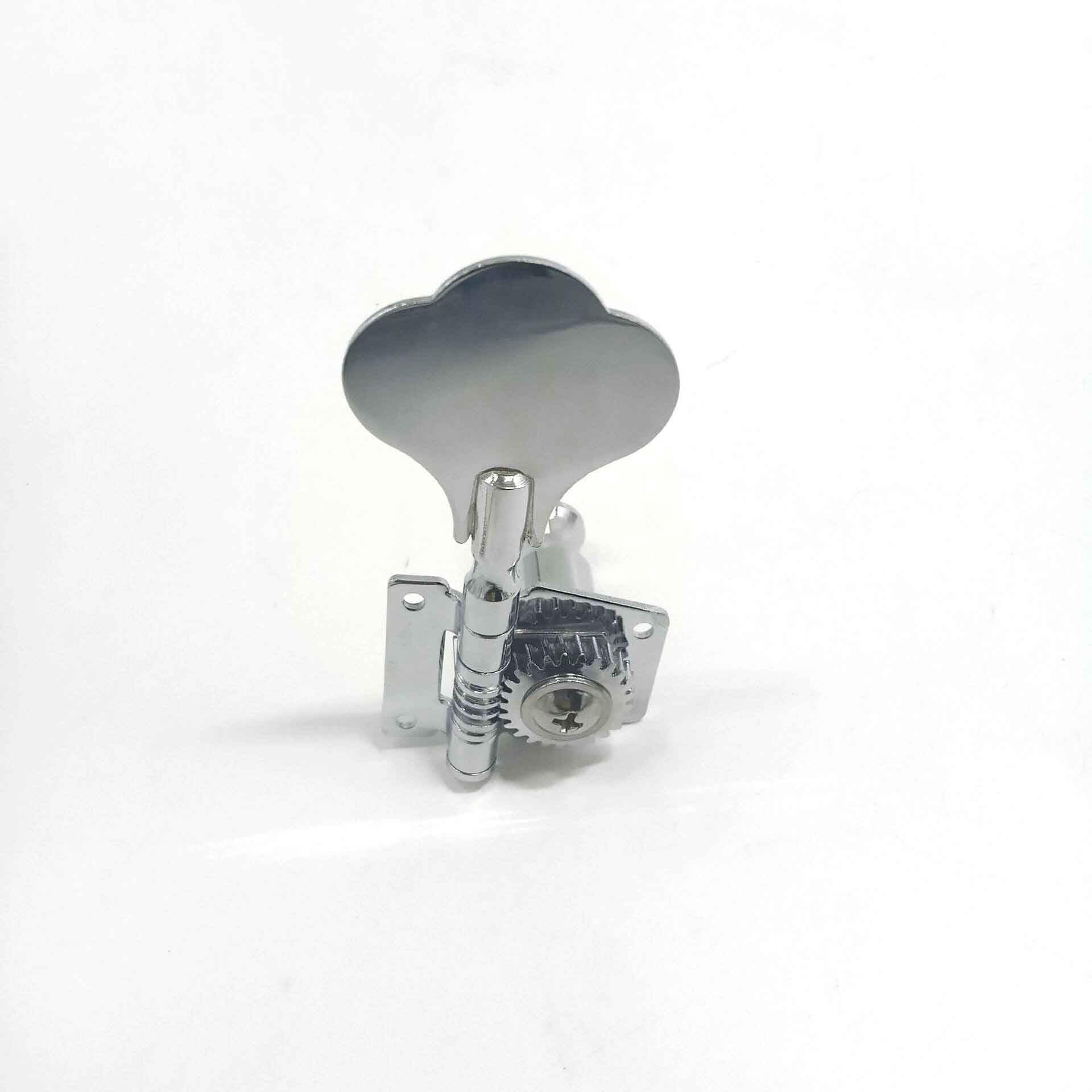 4 Pezzi Di Accordatori Per Chitarra, Accordatori Per Basso Elettrico Meccaniche A Ingranaggio Aperto Argento~p135115893 - Foto 10