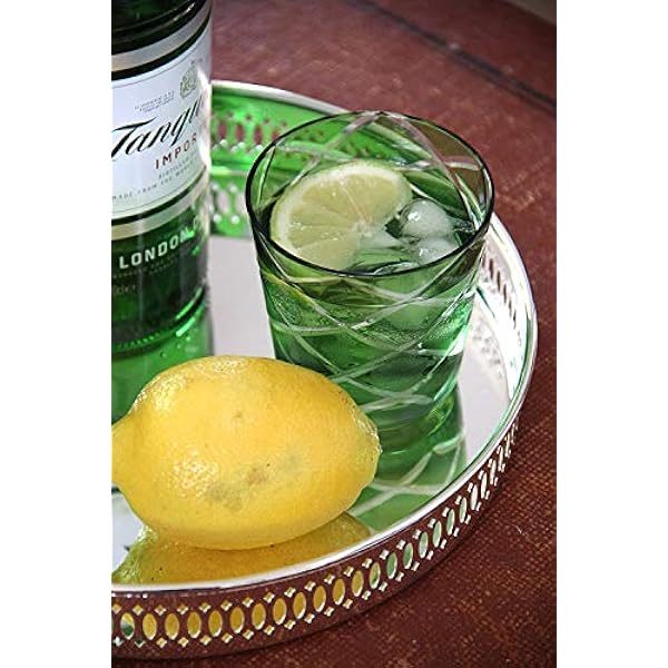 Edzard Silbertablett Delphi, Edel versilbertes Serviertablett, rundes Tablett mit einem Durchmesser Von 30cm (Perfekt für Die Kommode, den Beistelltisch Oder den Nachttisch)