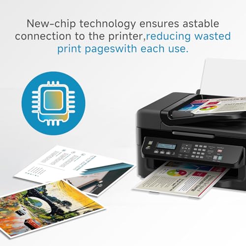 Image of Skyink 64XL Ink Cartridges 2 Black Combo Pack Replacement for HP Ink 64 XL