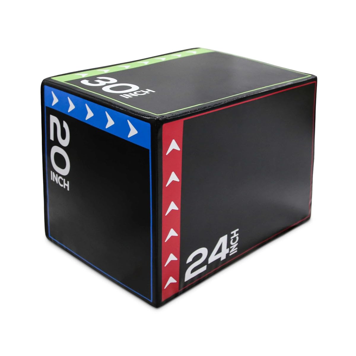 RitKeep 3-In-1 Plyo High Density Foam Jumping Box for Gym Fitness Workout Training